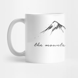 'The Mountains Are Calling' Design Mug